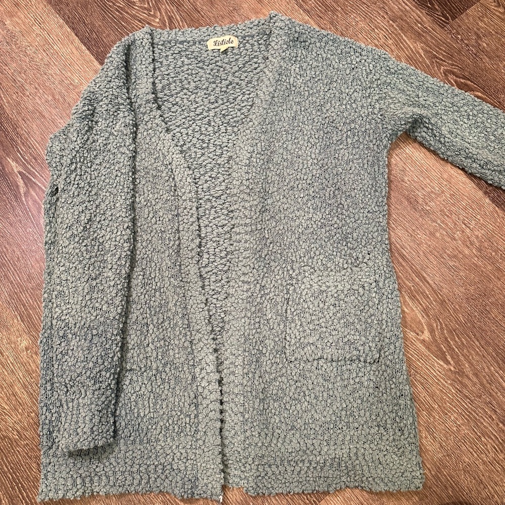 Listicle Blue Oversized Cardigann